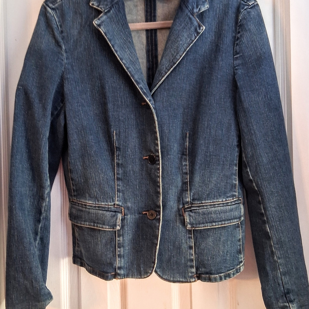Ralph Lauren Blue Jean Jacket Tailored Fit